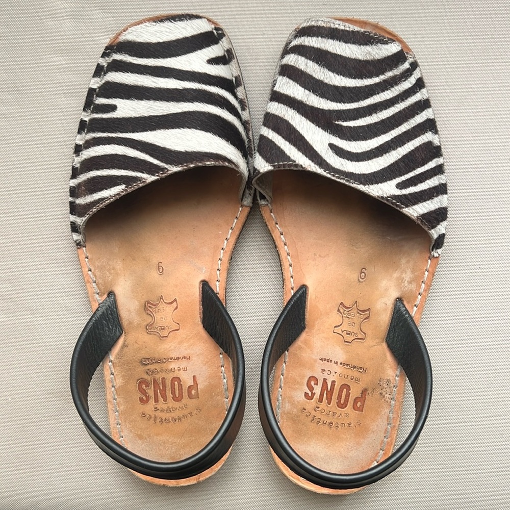 Zebra Print Pons Avarca